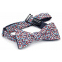 Floral Liberty Reversible Bow Tie - Le Coq En Pap