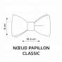 Edenham Reversible Floral Bow Tie - Le Coq En Pap