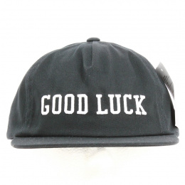 Snapback Cap Good luck Cotton Black - Huf