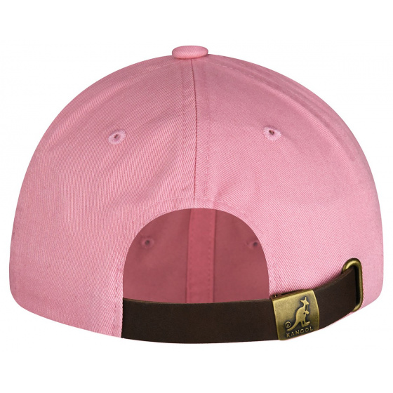 Casquette Washed Baseball Coton Rose - Kangol