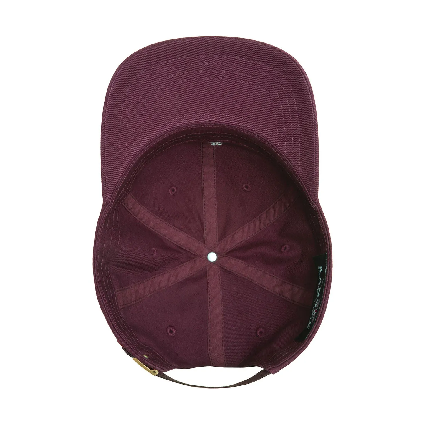 Washed Baseball Cotton Cap Burgundy - Kangol Reference: 17733 | Traclet Hat Shop