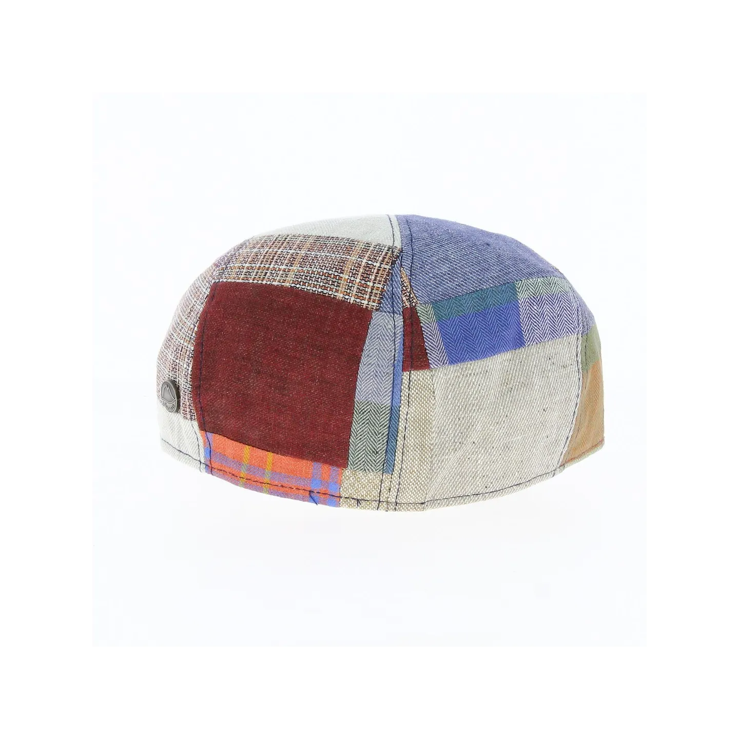 Linen and Cotton Patchwork Cap - MTM