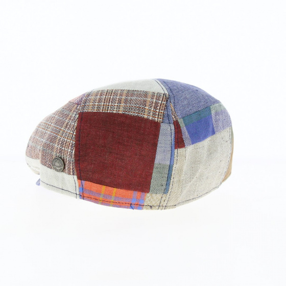 Linen and Cotton Patchwork Cap - MTM