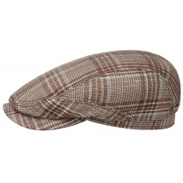 Wool & Silk Driver Flat Cap - Stetson