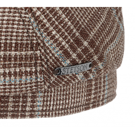 Wool & Silk Driver Flat Cap - Stetson