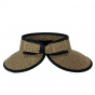 Cassis Polyester Tweed Visor - Traclet