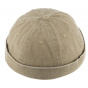Docker Lelio Cotton Beige Beanie - Traclet
