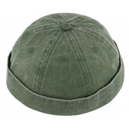 Docker Lelio Cotton Khaki Hat - Traclet