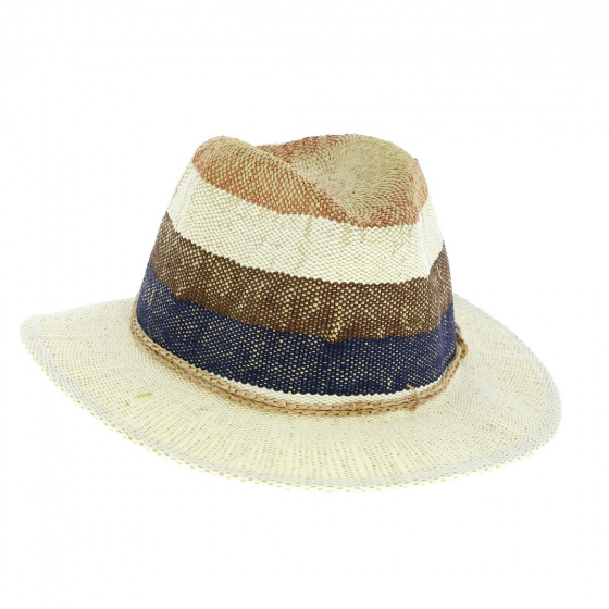 Chapeau Fedora Presley Paille Papier - Traclet