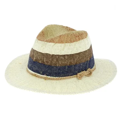 Chapeau Fedora Presley Paille Papier - Traclet