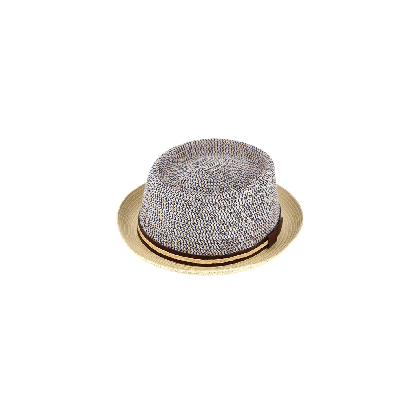 Chapeau Pork Pie Pilou Paille Papier - Traclet