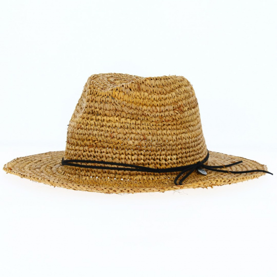 Traveller Celery Brown Straw Hat - Barts