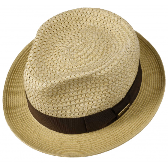 Stetson Arklow Cotton & Viscose Natural Trilby Hat