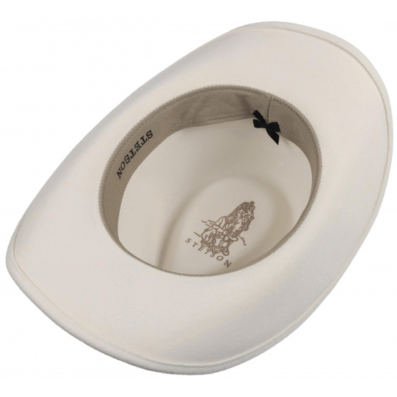 Chapeau AMASA Vitafelt Blanc - Madonna - Stetston Chapeau AMASA Vitafelt Blanc - Madonna - Stetston