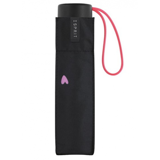 Mini Sweetheart Umbrella Black - Esprit
