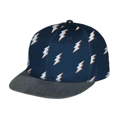 Child Baseball Cap Blaize Cotton Blue - Barts