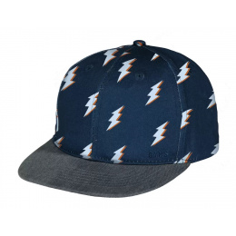 Casquette Baseball Enfant Blaize Coton Bleu - Barts