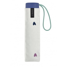 Love Mini Umbrella with White Hearts - Esprit
