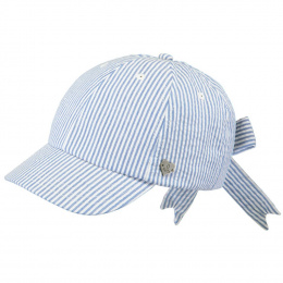 Casquette Flamingo Enfant Rayures Coton- Barts