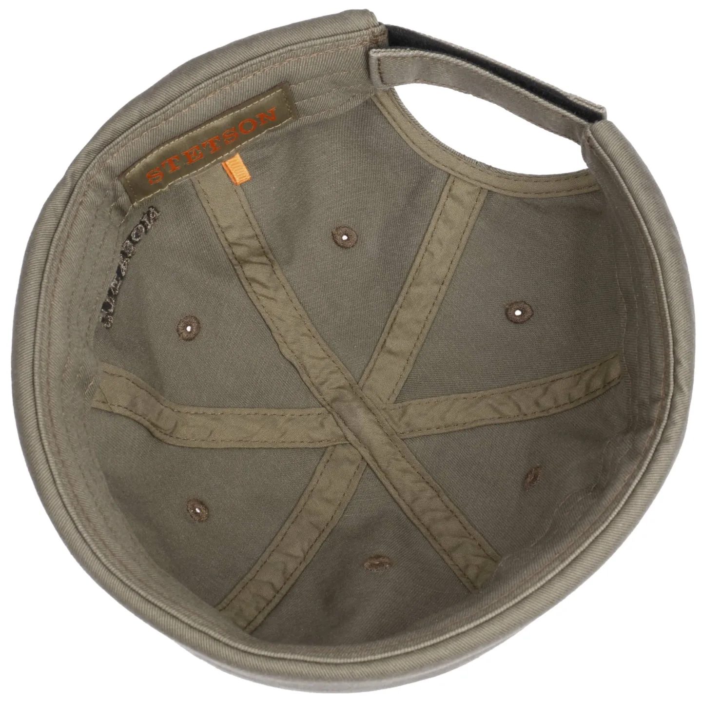 Bonnet Docker Ocala Coton kaki - Stetson Reference : 11635 | Chapellerie Traclet