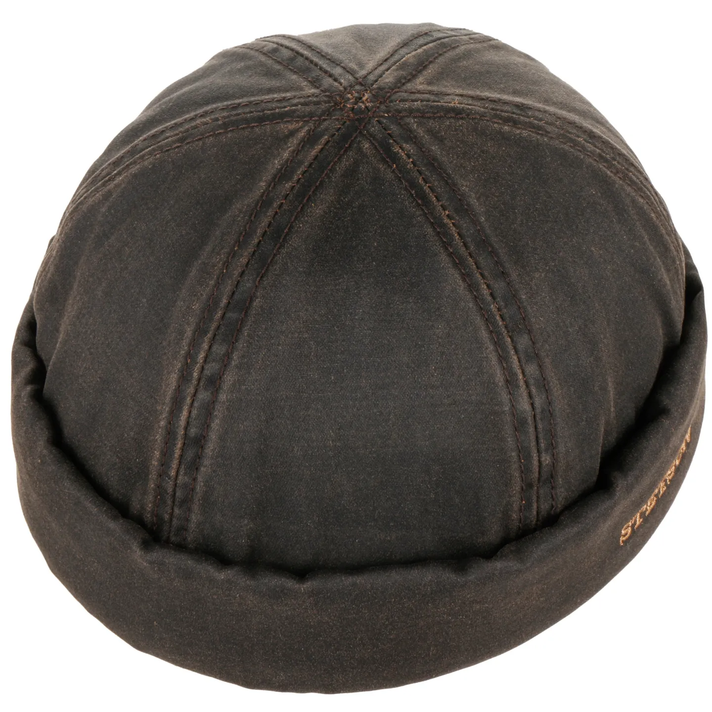 Bonnet Docker Quimper Marron Coton - Stetson Reference : 7609 | Chapellerie Traclet