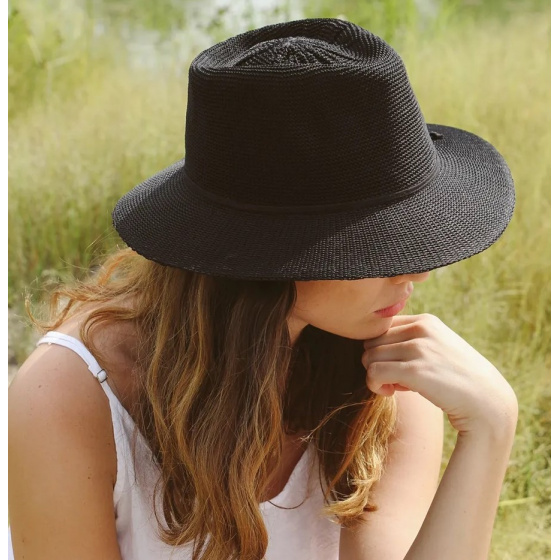 Traveller Gilly Black UPF 50+ Hat