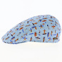 Flat Cap Cotton Surf Blue - Traclet
