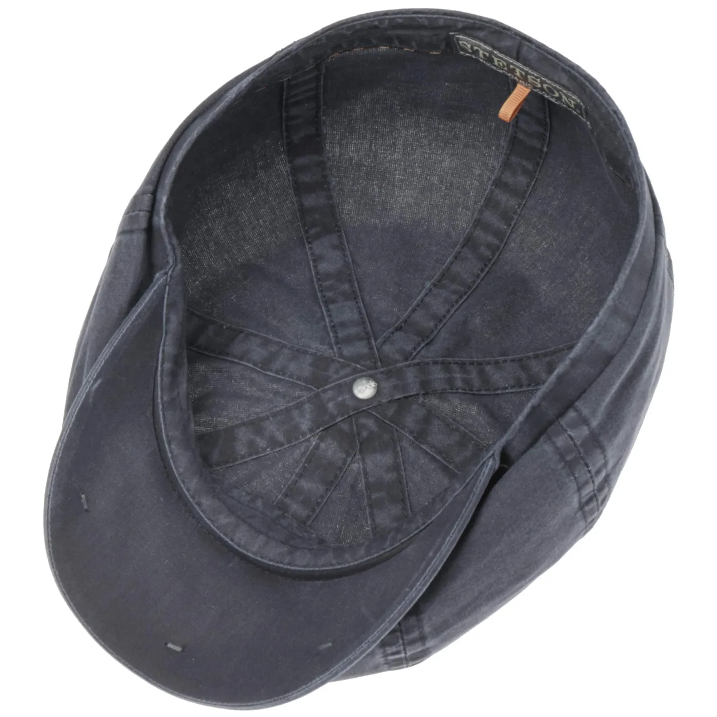 Casquette Hatteras coton biologique marine - Stetson Reference : 2533 | Chapellerie Traclet