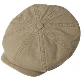 Casquette Hatteras Coton Biologique Kaki Stetson