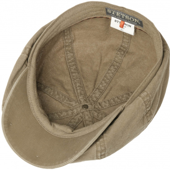 Organic Cotton Hatteras Cap Khaki UPF 40+ - Stetson