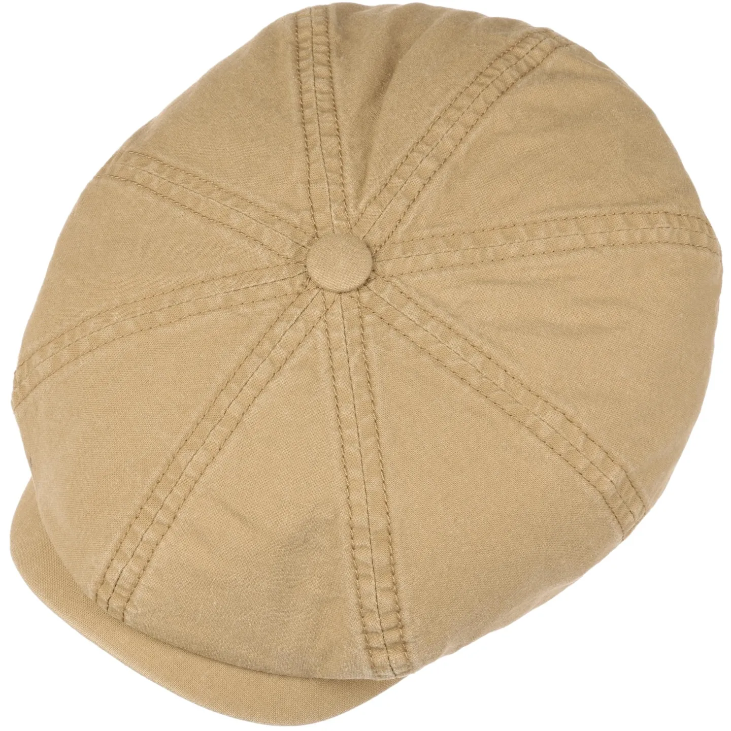 Casquette Hatteras coton biologique sand - Stetson Reference : 9288 | Chapellerie Traclet
