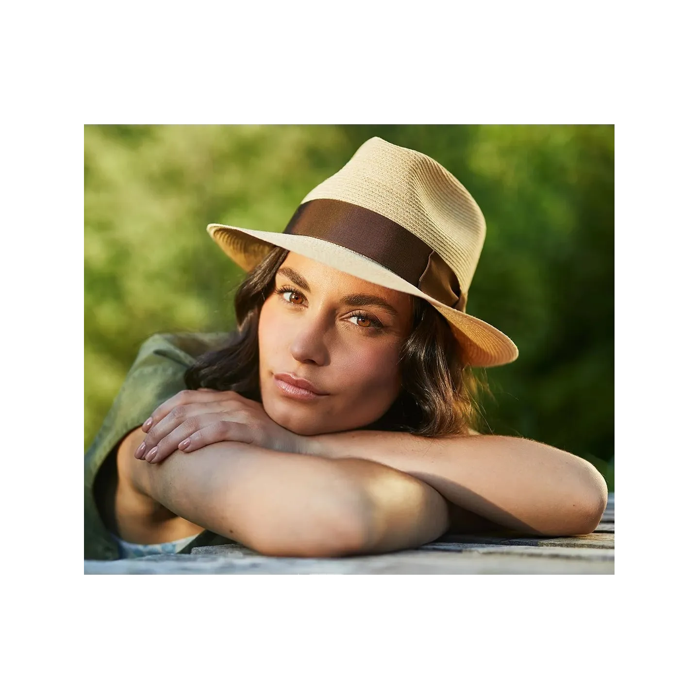 Chapeau Fedora Robbins Chanvre - Stetson