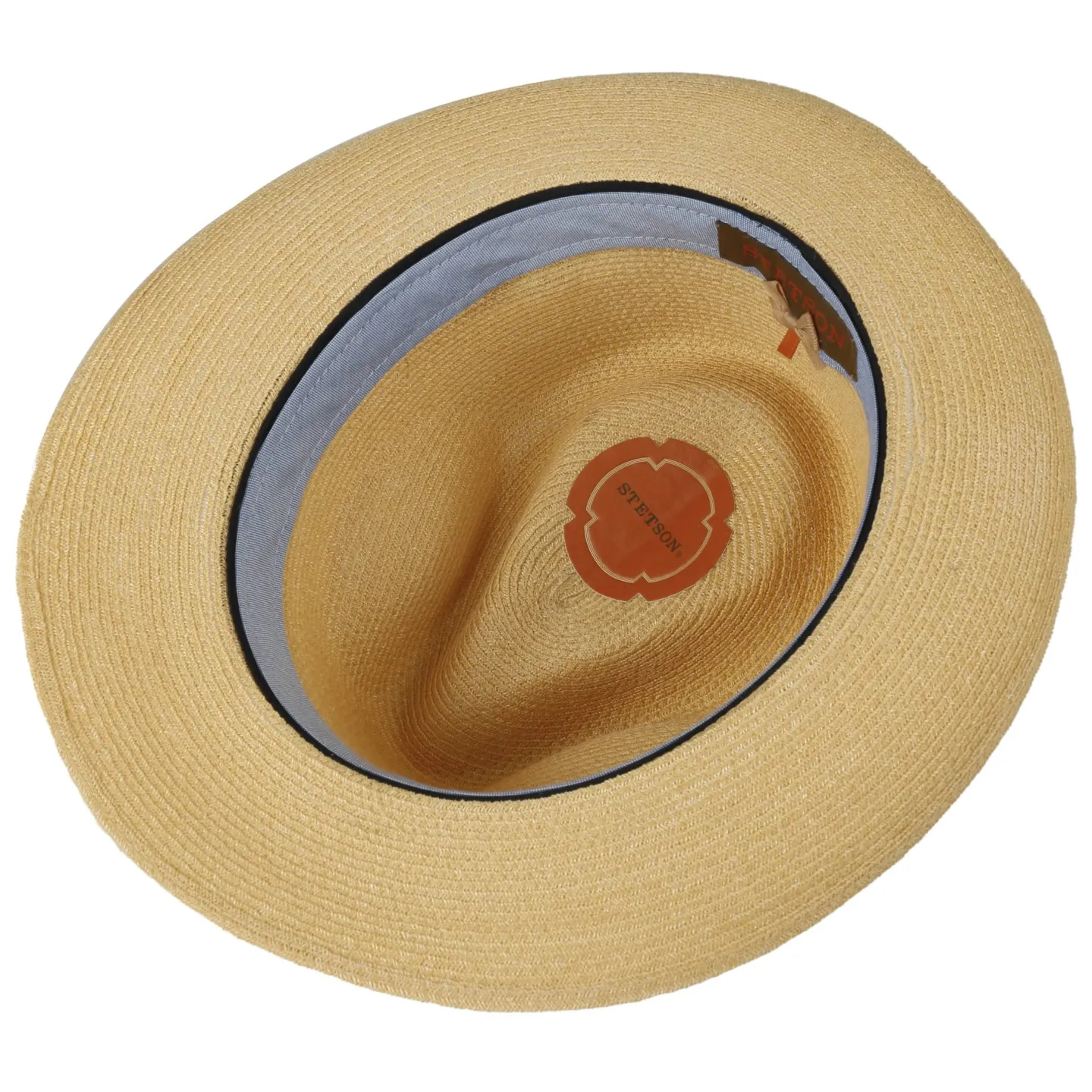 Chapeau Fedora Robbins Panama Marron - Stetson Reference : 12173 | Chapellerie Traclet