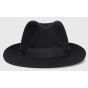 Fedora Alessandria Foldable Hat Black - Borsalino