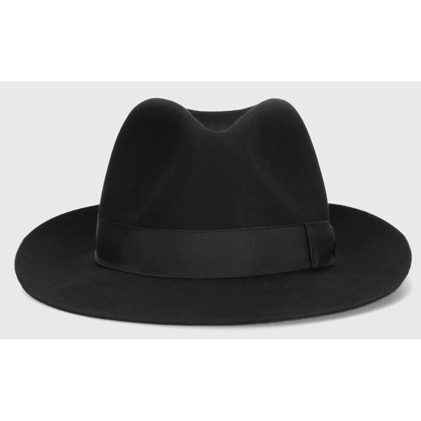 Chapeau Fedora Alessandria Pliable Noir - Borsalino   Reference : 17781| Chapellerie Traclet