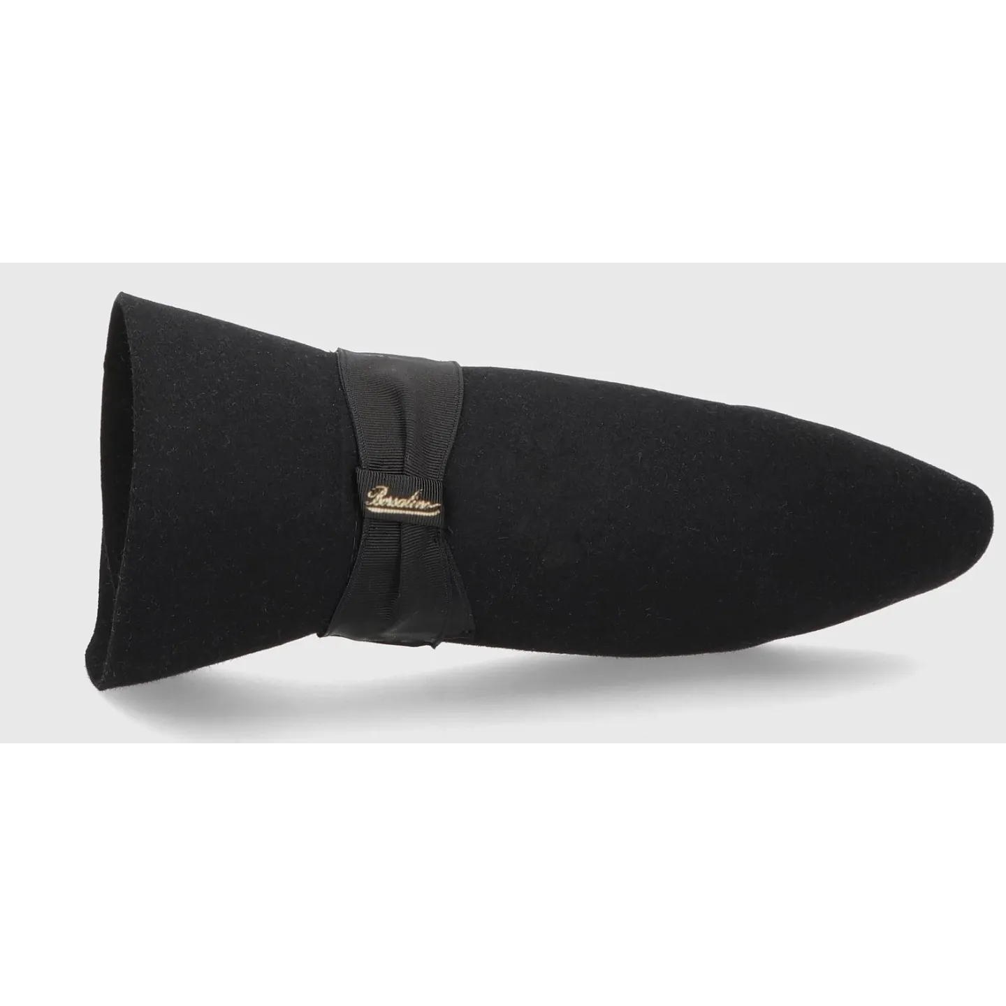 Chapeau Fedora Alessandria Pliable Noir - Borsalino   Reference : 17781| Chapellerie Traclet