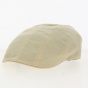 Vaughan Bamboo Beige Flat Cap - Aussie Apparel