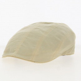 Vaughan Bamboo Beige Flat Cap - Aussie Apparel