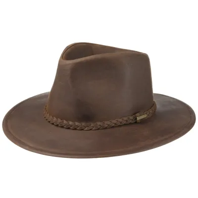Chapeau Annville Cuir Marron - Stetson