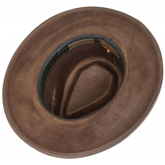 Chapeau Annville Cuir Marron - Stetson