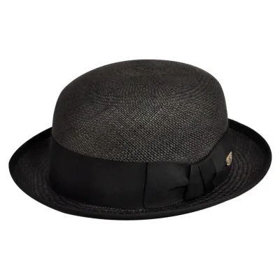 Chaplin Panama Black Bowler Hat - Bailey  Reference: 17785| Traclet Hat Shop
