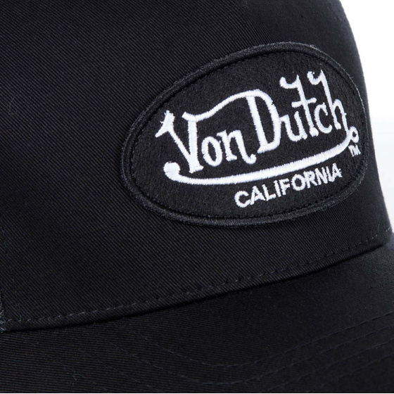 Black Lofb California Baseball Cap - Von Dutch