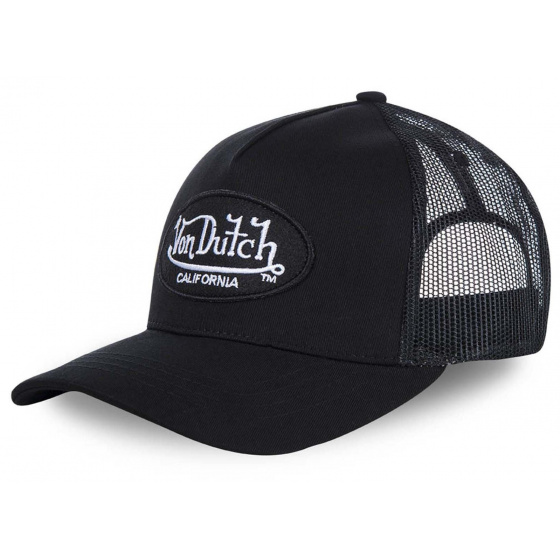Black Lofb California Baseball Cap - Von Dutch