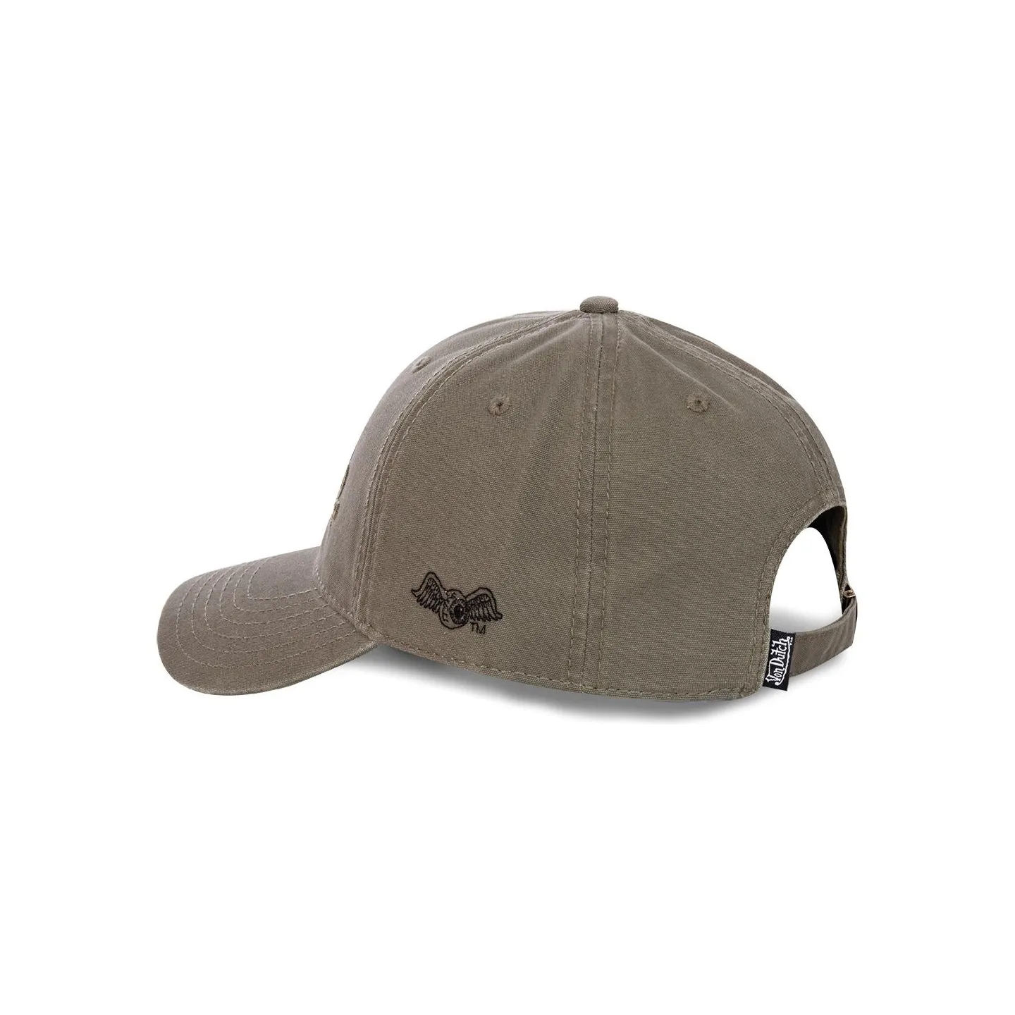 Khaki Baseball Cap - Von Dutch Reference: 17272 | Chapellerie Traclet
