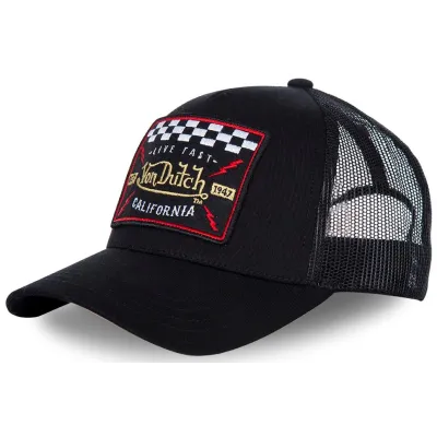 Casquette Baseball Blacky Noire - Von Dutch   Reference : 17790| Chapellerie Traclet