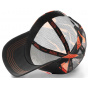 Black & Orange Abob Baseball Cap - Von Dutch