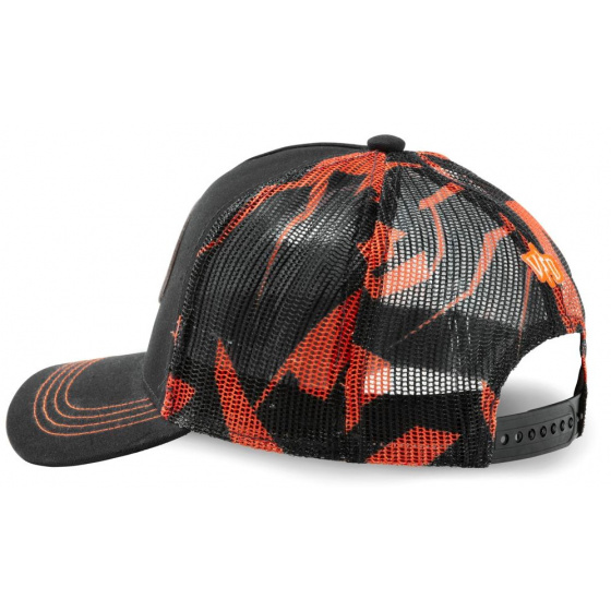 Casquette Baseball Abob Noire & Orange - Von Dutch Casquette Baseball Abob Noire & Orange - Von Dutch