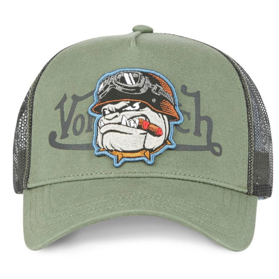 Casquette Baseball Bull Olive - Von Dutch