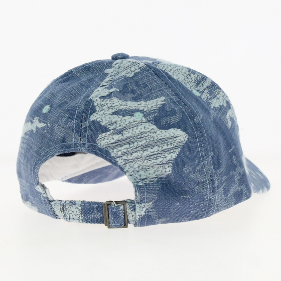 Jean Destroy Baseball Cap Light Blue - Traclet