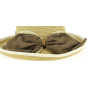 Lavandou Paper Straw Cloche Hat Beige - Traclet